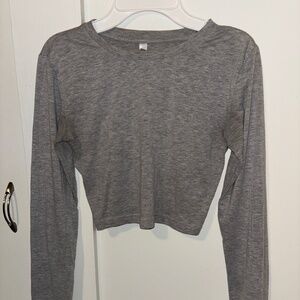 Long sleeve Crop top size small